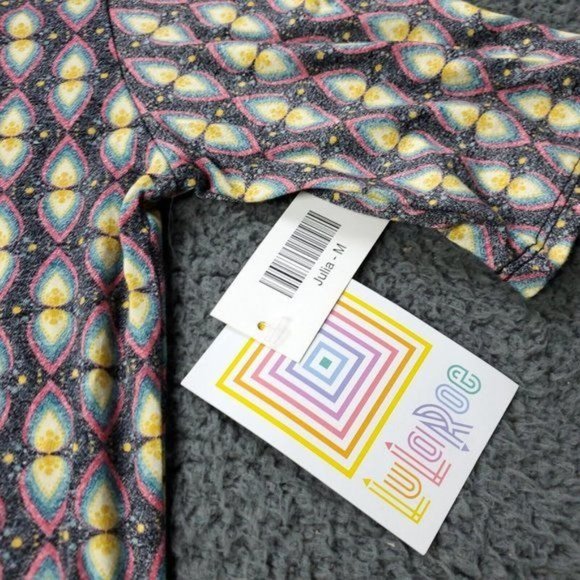 NEW LulaRoe Julia Dress Womens Size M Medium Multicolor - Picture 1 of 7